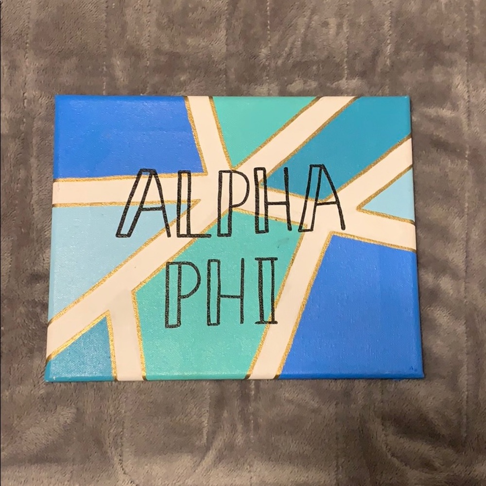 Alpha Phi painting